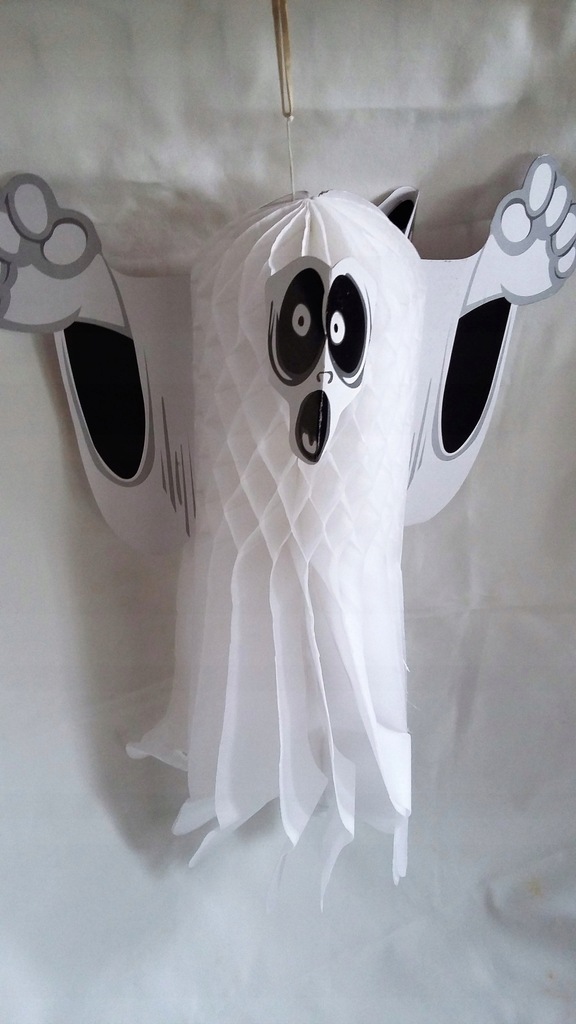 DUCH Z PAPIERU OZDOBA 3D HALLOWEEN HIT!!