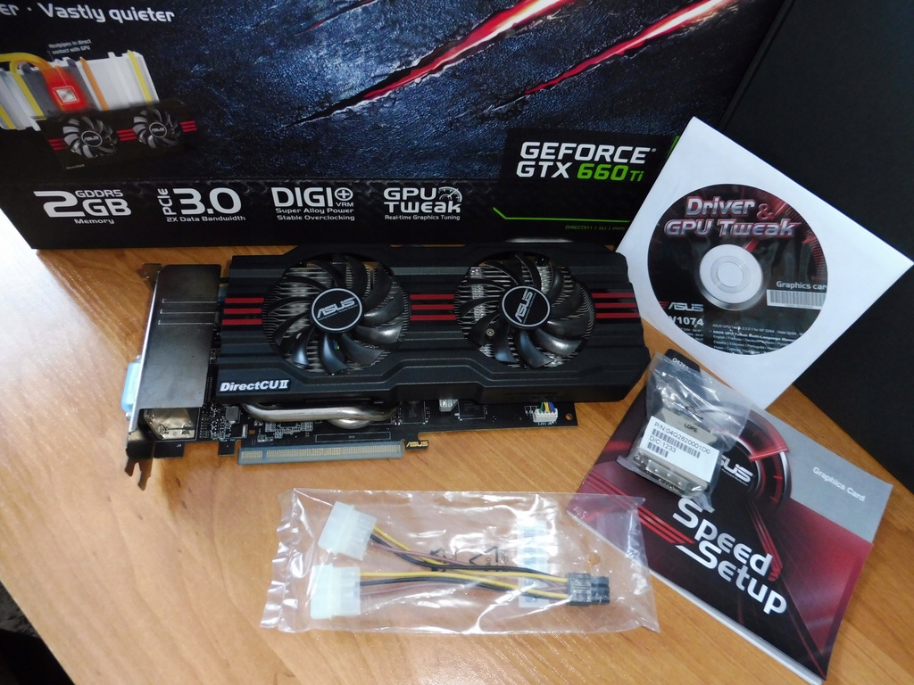 ASUS GeForce GTX 660 Ti 2GB DDR5 BOX