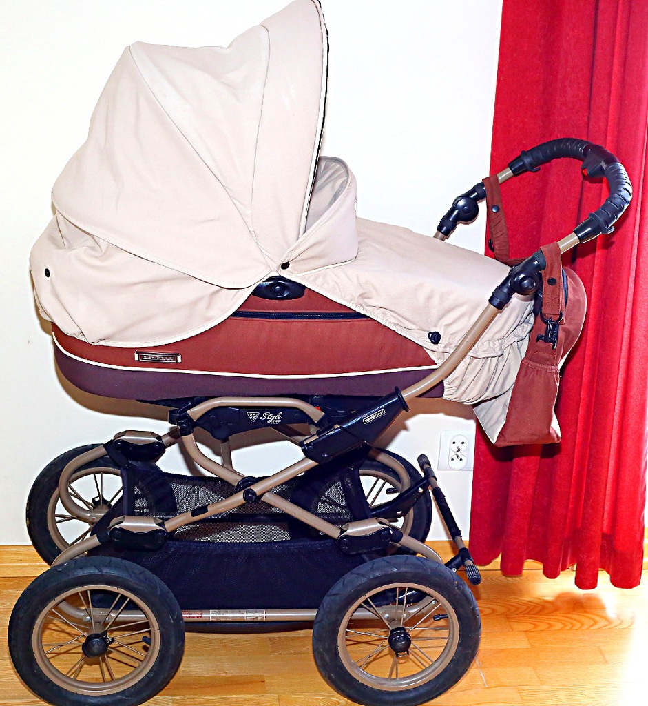 Wózek Bebecar Style At głęboko-spacerowy 