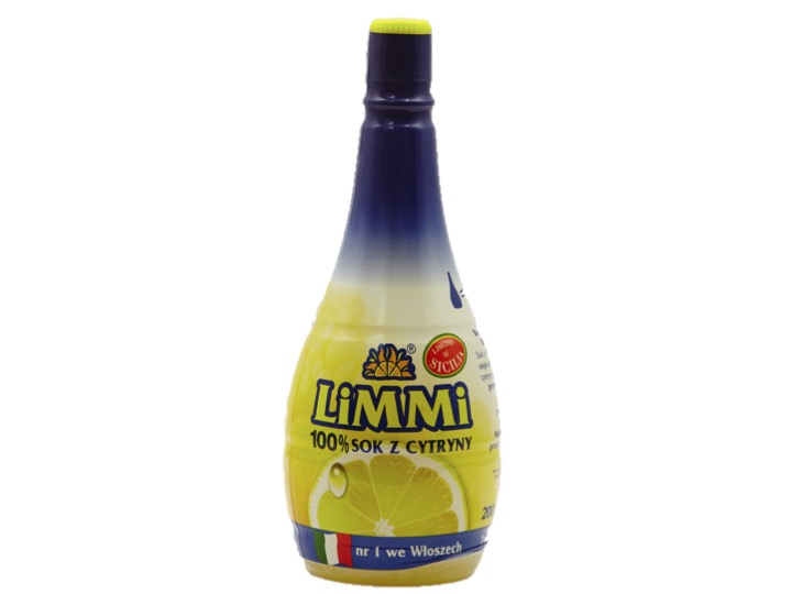 LIMMI Naturalny sok z cytryn sycylijskich 100 %