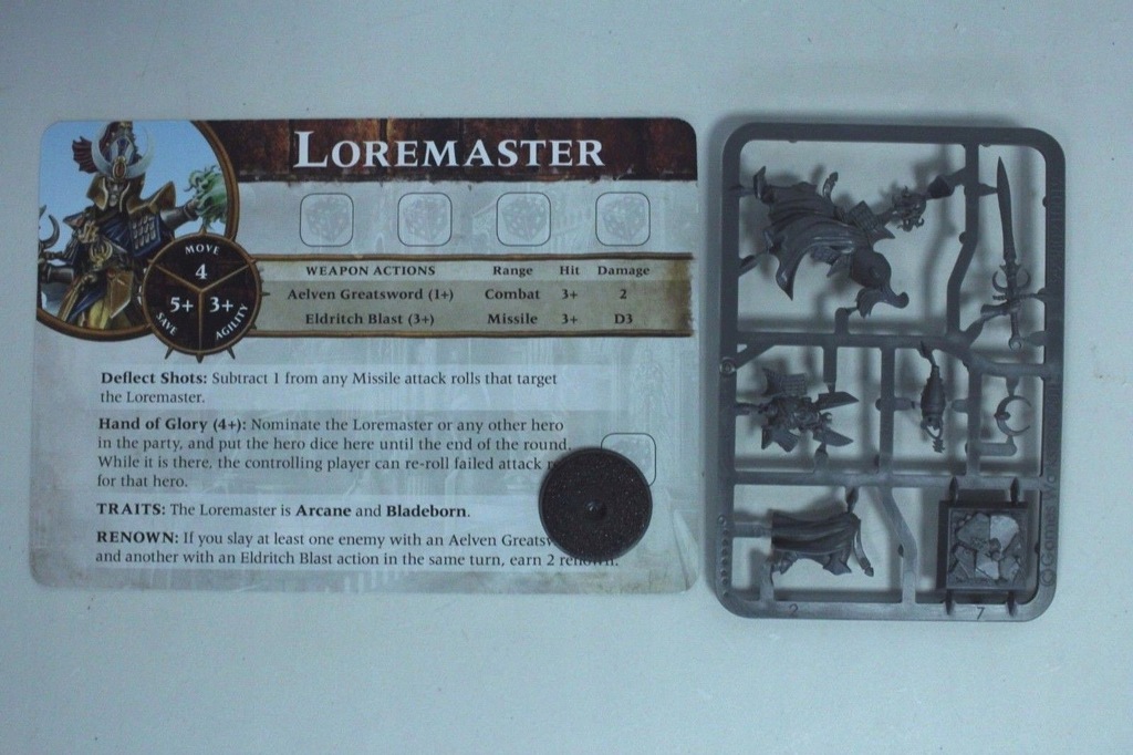 Warhammer Quest Age of Sigmar High Elf Loremaster