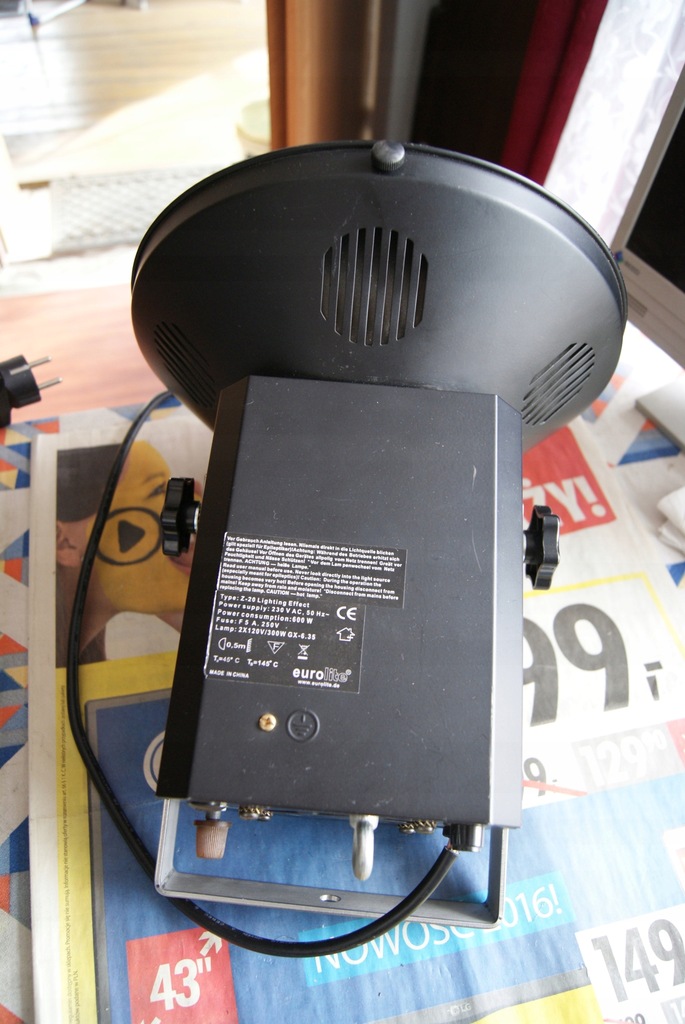 Eurolite z-20 lighting effekt w bdb stanie,jak now