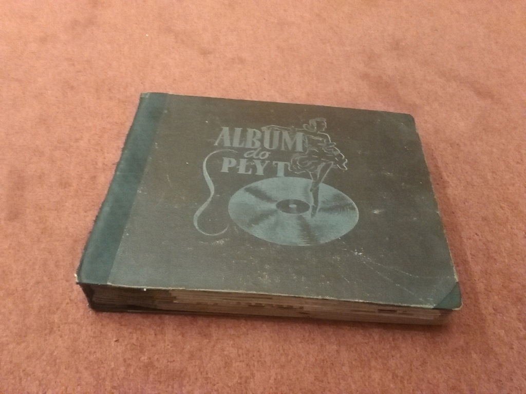 płyty szelakowe Muza 10cal album Fogg niezabudki