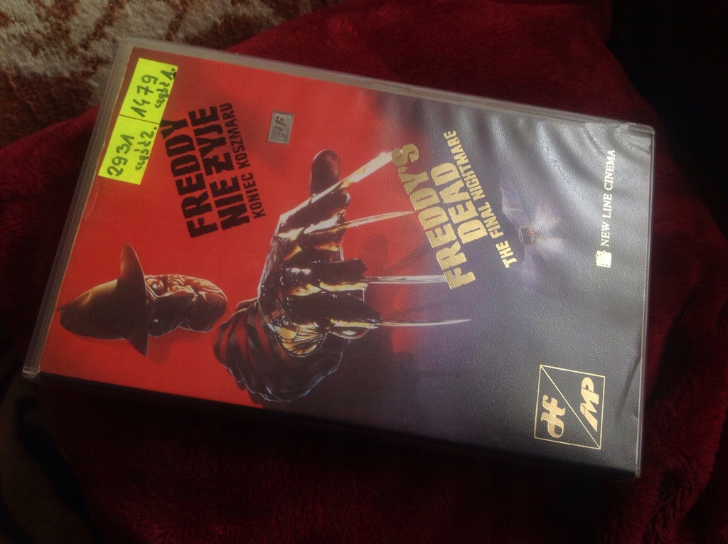 Freddy Nie Żyje Koniec Koszmaru VHS Lektor Unikat