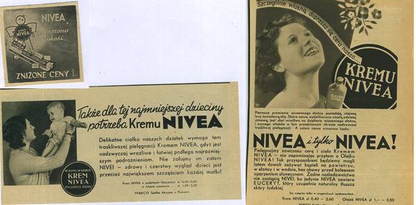 NIVEA reklama kremu  3 x