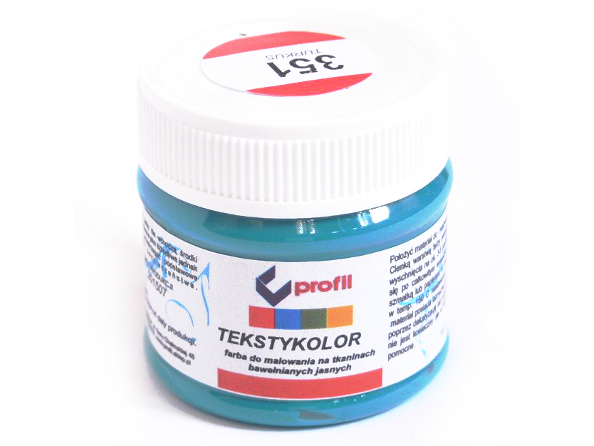Farba do Tkanin Ubrań - 50ml - TANIA WYSYŁKA!!