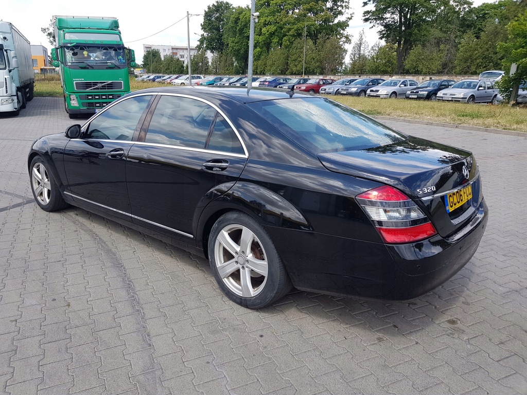 MERCEDES W221 S320 CDI ANGLIK V5C ZADBANY