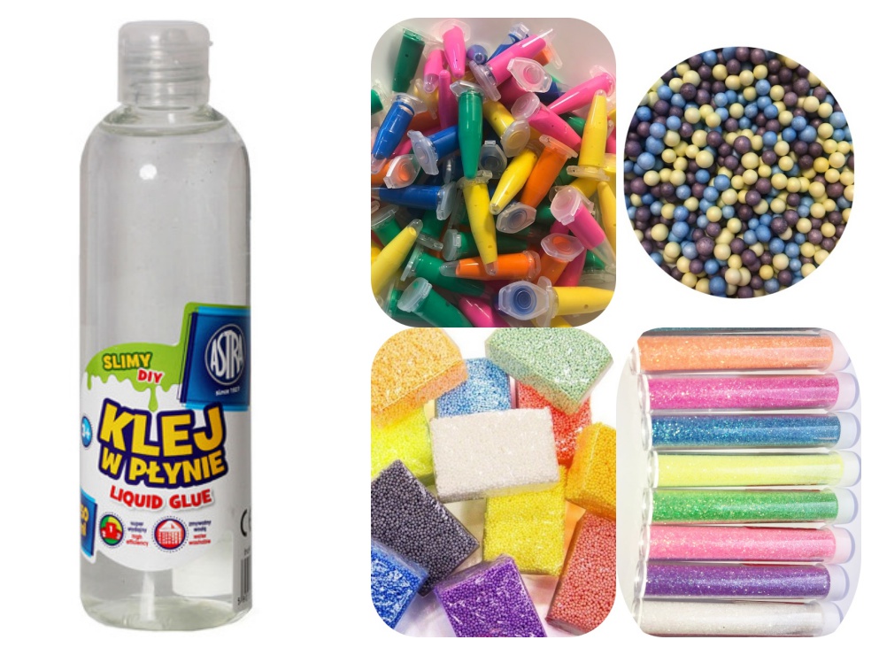Klej Do Slime 1 Litr ASTRA Klej 1L LITR do SLIME pva gluty +DODATKI 24h - 7224967022