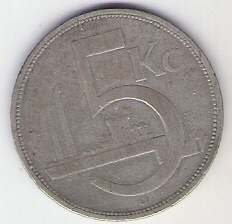 Czechy 5 kor.1929