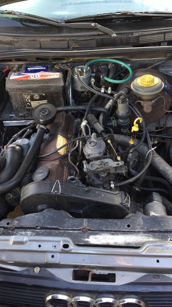 SILNIK 1.6 TD AUDI B3 