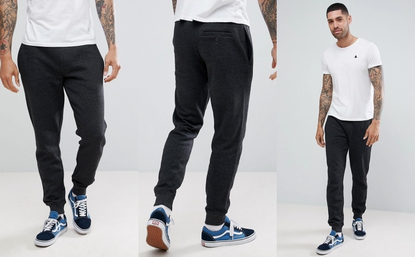119A01656 FRENCH CONNECTION SPODNIE JOGGERS L