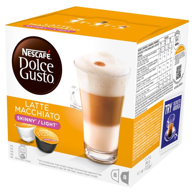 16 SZT. KAPSUŁEK LATTE MACCHIATO SKINNY LIGHT