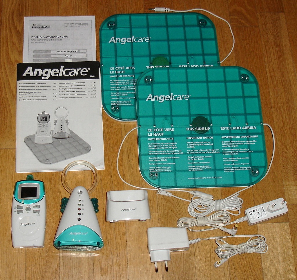 Angelcare AC401 monitor oddechu niania PL 280zł