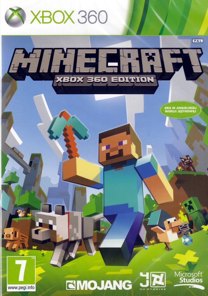 MINECRAFT XBOX 360 NOWA OD RĘKI SZCZECIN MANHATTAN