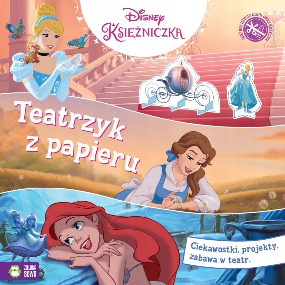 Disney Ksiezniczka Teatrzyk Z Papieru 7589230509 Oficjalne Archiwum Allegro