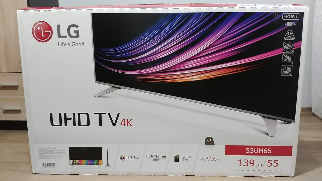  TV = LG UHD 55' UH6507 = NOWY STAN IGŁA!