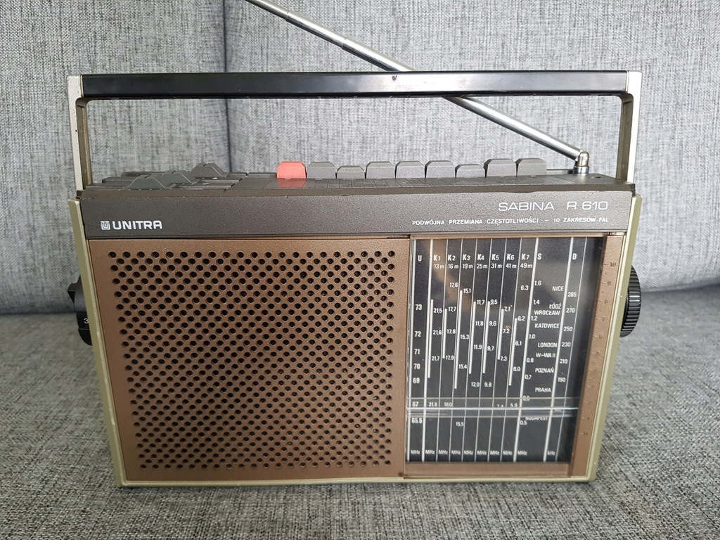 Radio Sabina R610 Unitra PRL SPRAWNE