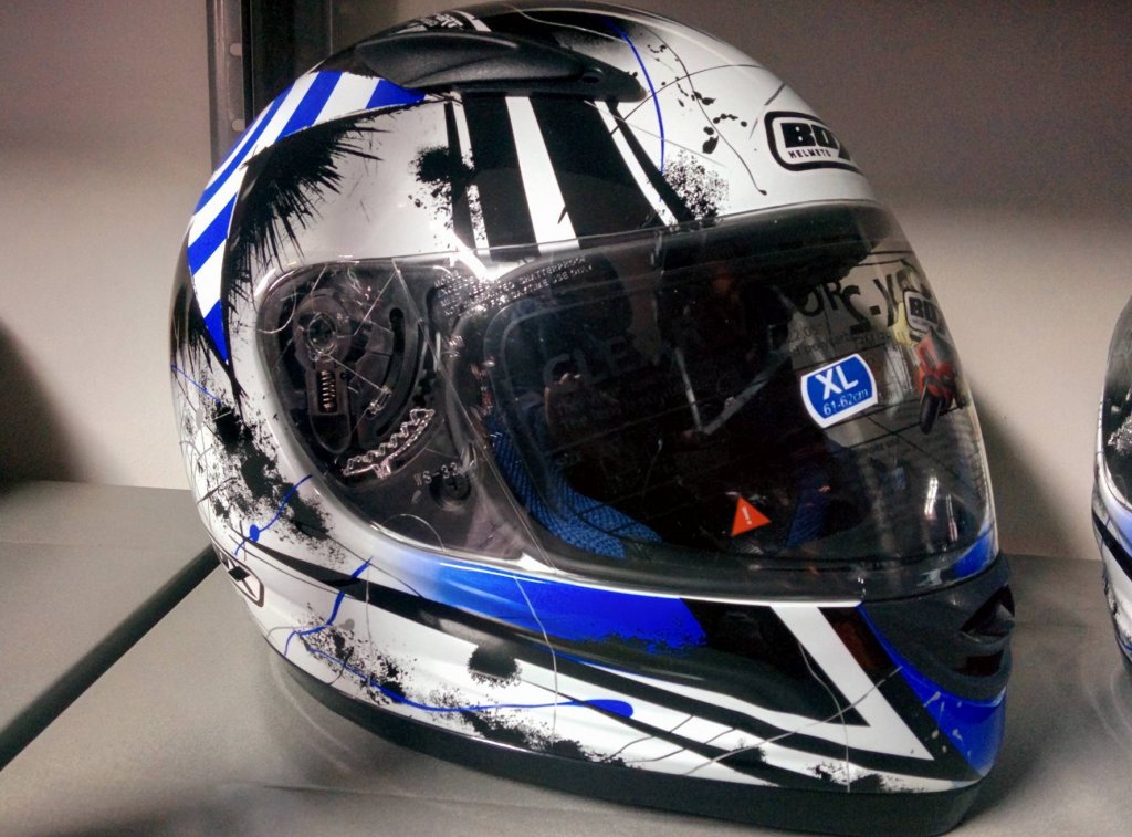 KASK MOTOCYKLOWY BOX BX 2 2XL + GRATIS BĘDZIN