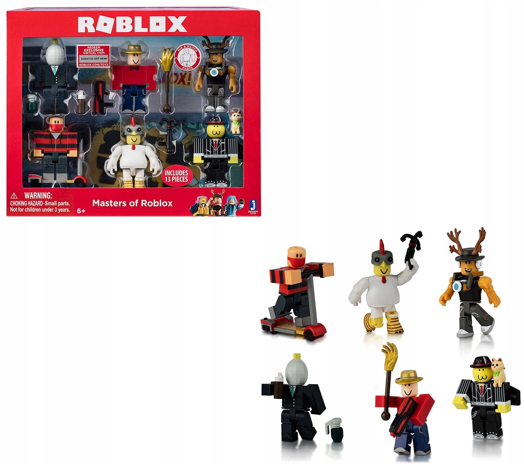 ROBLOX FIGURKA FIGURKI 6-PAK MISTRZOWIE ROBLOX