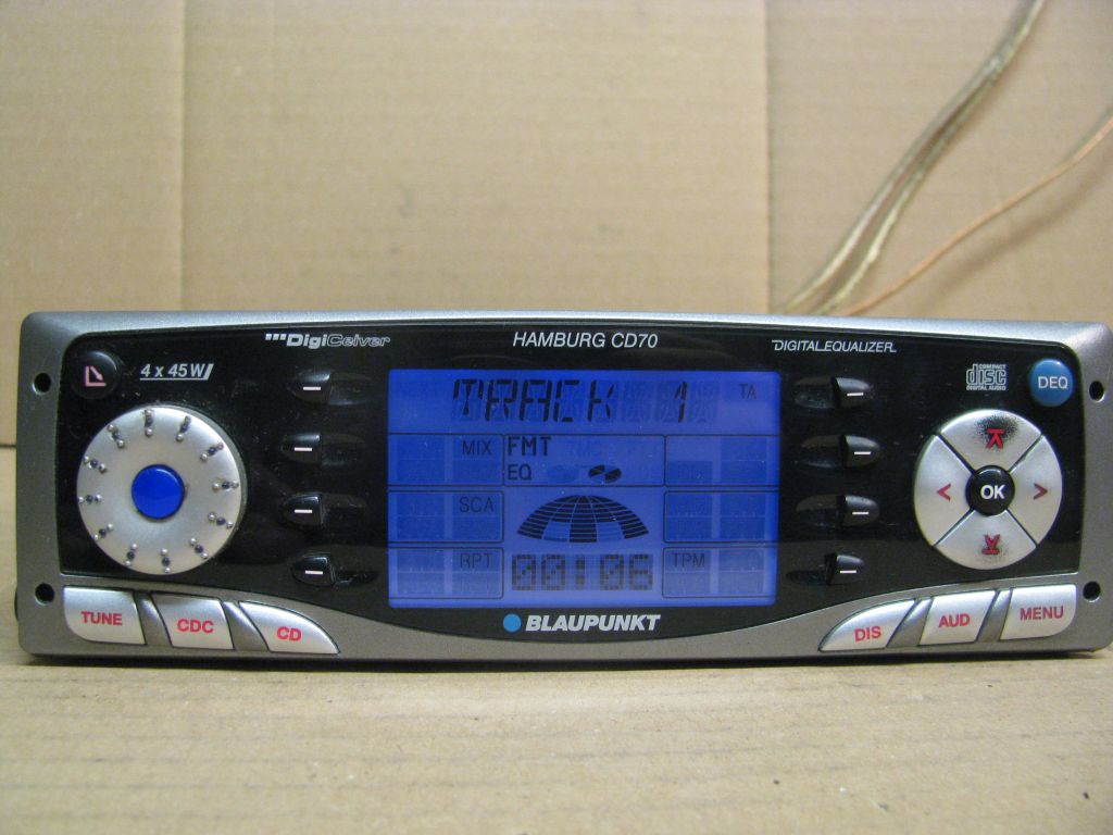 RADIO CD BLAUPUNKT HAMBURG CD70