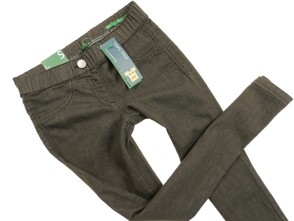 ZAKUPY21 DNI benetton jeggings jeans nowe_ 6-7/120