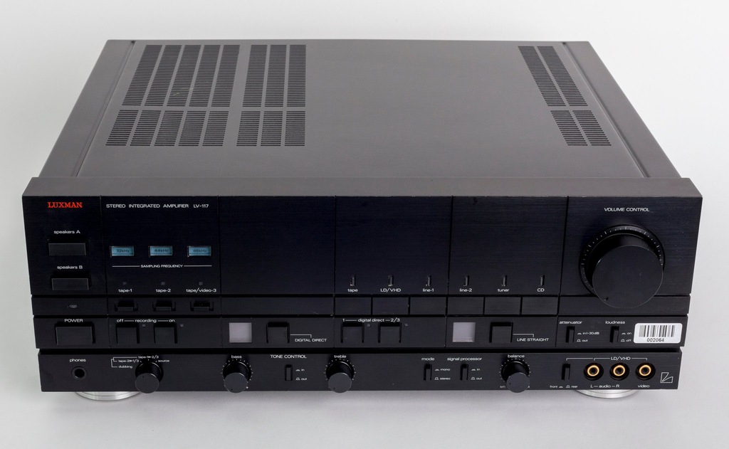 Luxman LV-117 Integrated Digital Stereo Power Amplifier; 110 w / ch