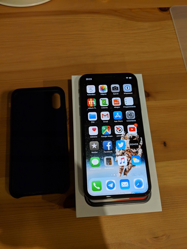 Apple iPhone X 64GB Space Gray fk VAT etu
