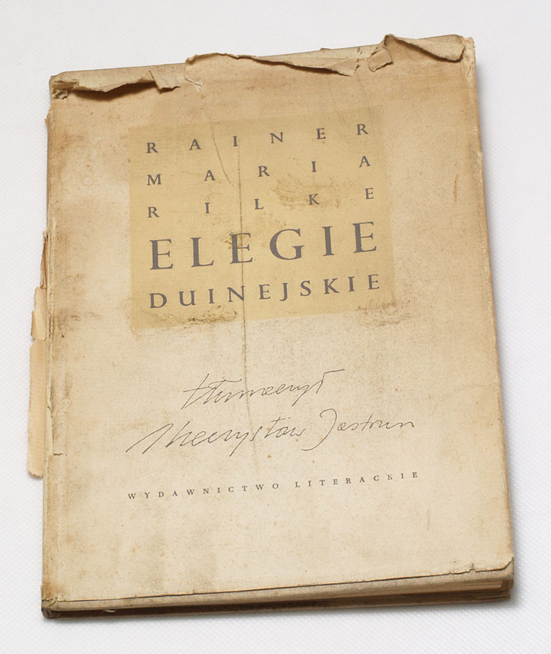 ELEGIE DUINEJSKIE, Rainer Maria Rilke tłum.Jastrun