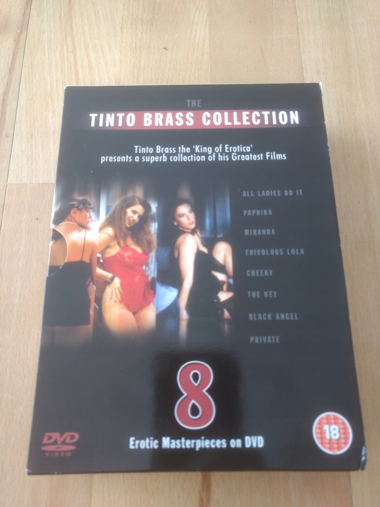 Tinto Brass Ultimate Collection 8 DVD Box - 7610880784 - oficjalne archiwum  Allegro