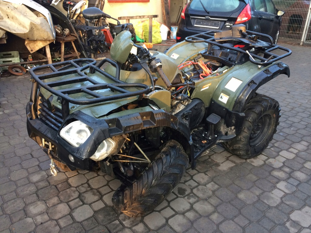 cf moto quad rama z dokumentami PAPIERY