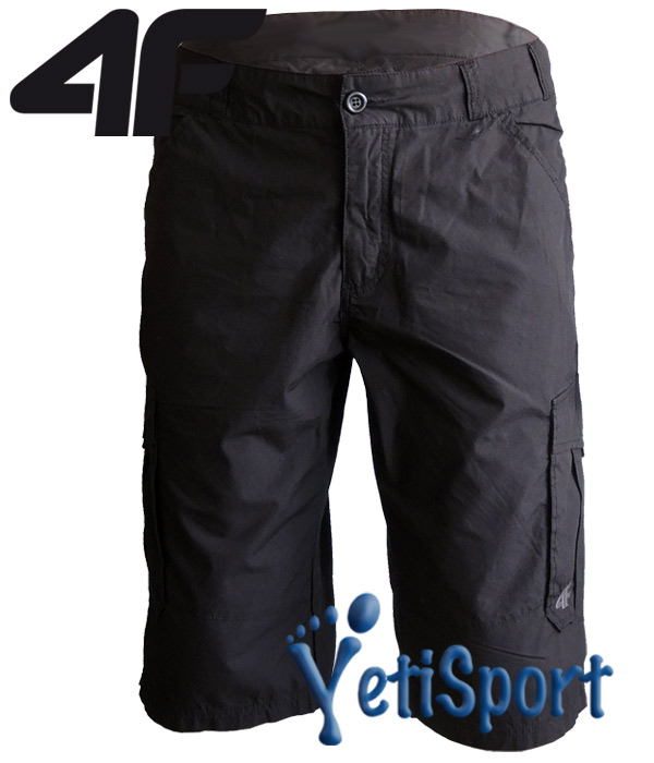 4F spodnie krótkie trekkignowe męskie L czarne