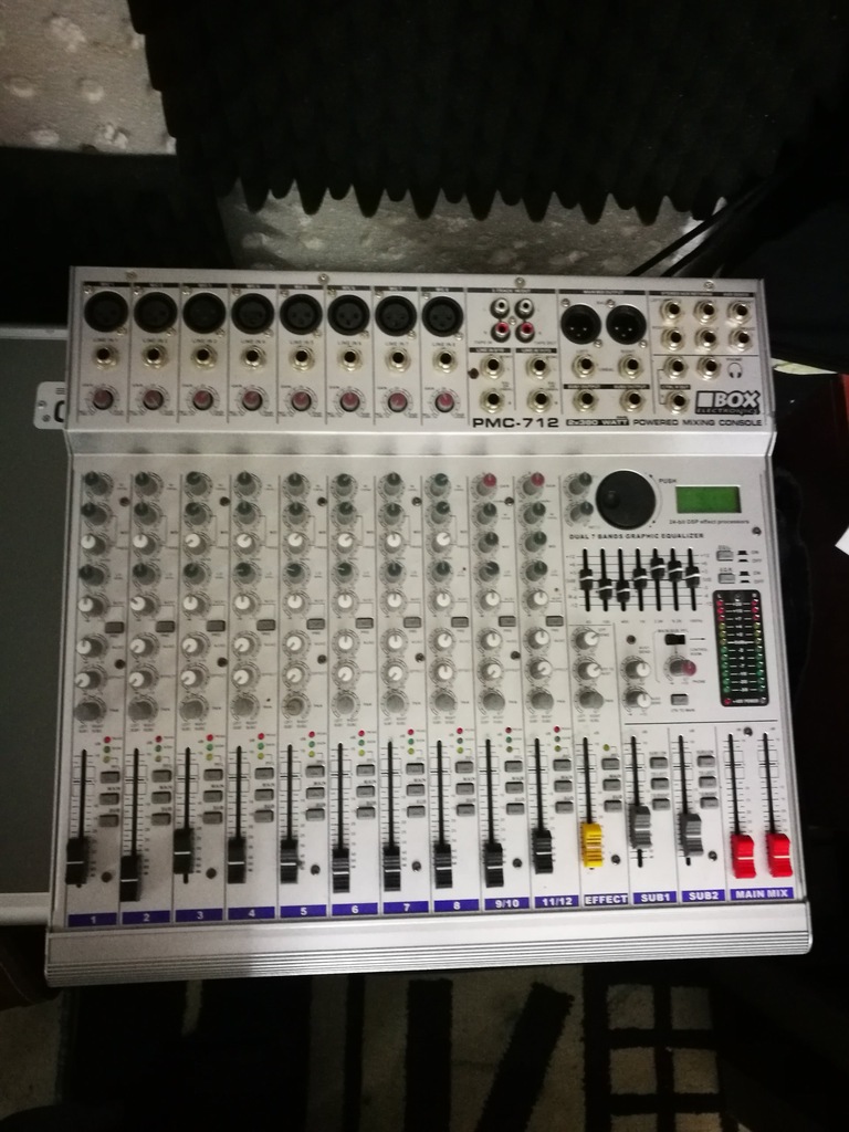 Powermixer 2 x 380W BOX Electronics PMC-712