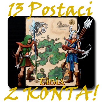 TIBIA 2 KONTA DO GRY!!! BCM!!! B.STARE KONTO !