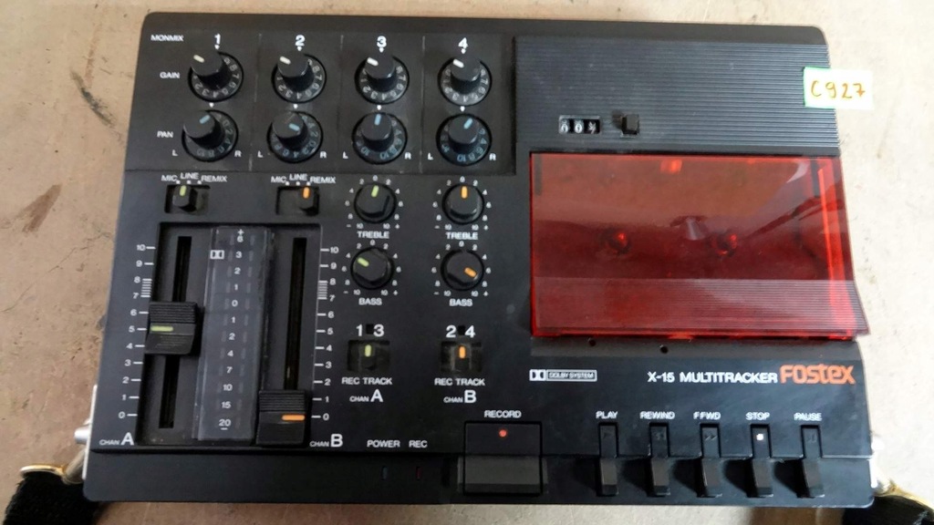 MAGNETOFON WIELOŚCIEŻKOWY FOSTEX X-15 - NR C927