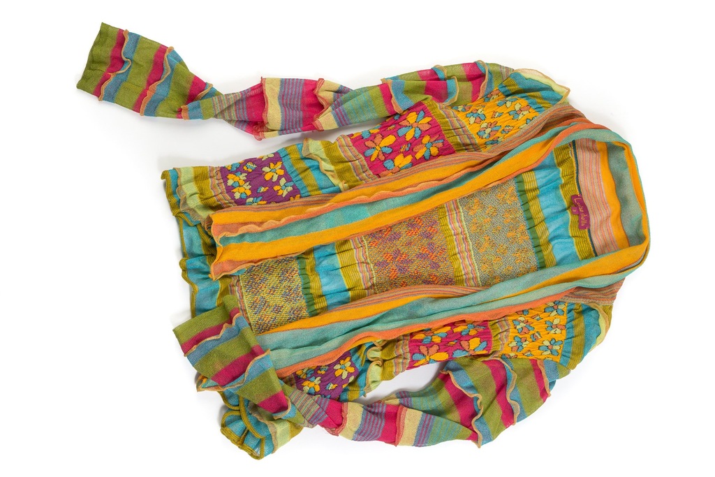 LOUISE DELLA - sweter zdobiony - 38 - j.NOWY