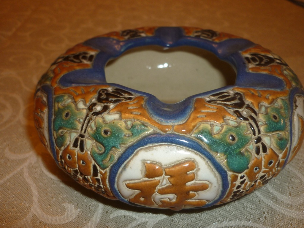 Popielnica chińska ceramiczna