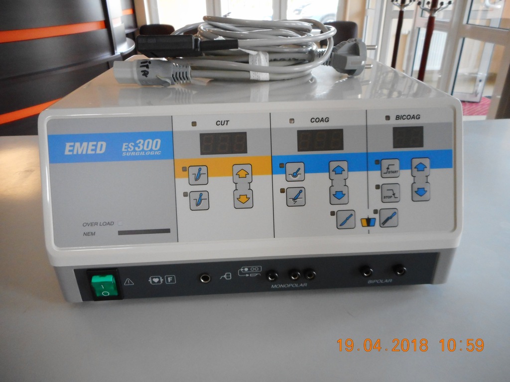 Aparat do elektrochirurgii - DIATERMIA
