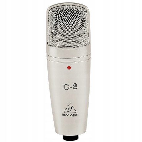 BEHRINGER STUDIO CONDENSER MICROPHONE C-3 - STUDYJ