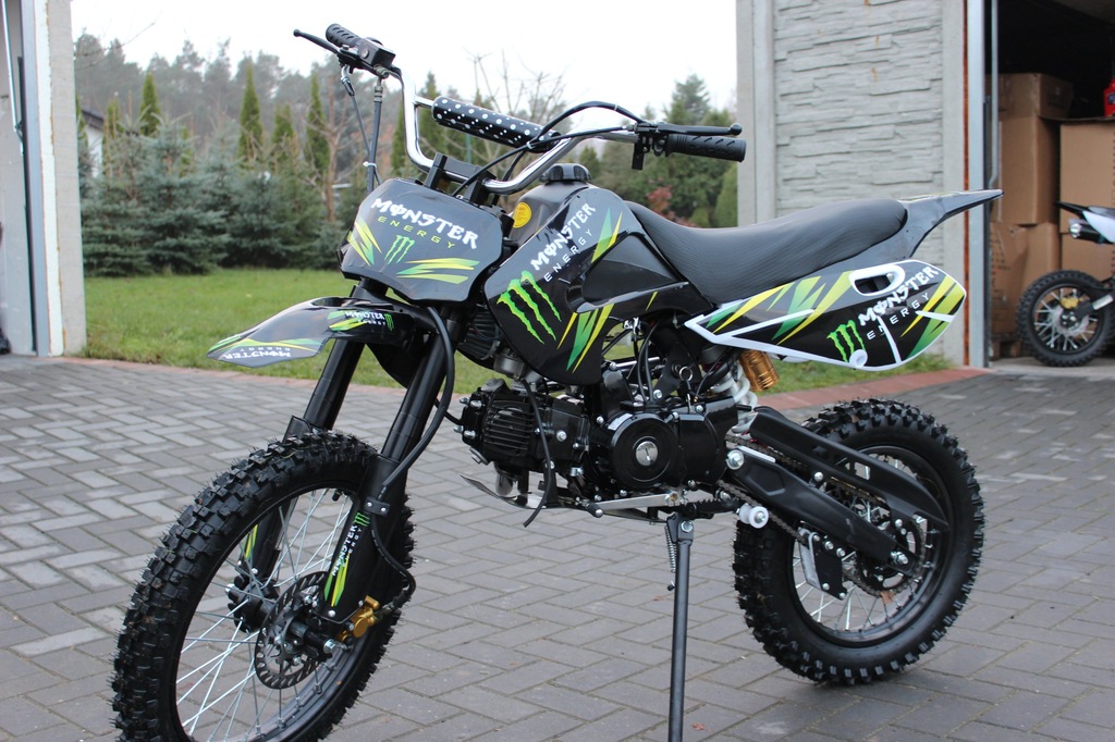 CROSS 125 CC DUŻA RAMA 2018 MEGA MOCNY STARTER EL 7113820424