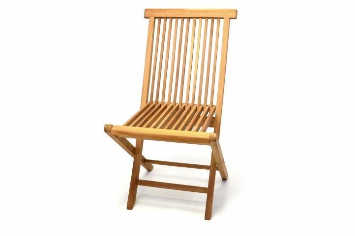 Krzesło ogrodowe drewniane składane