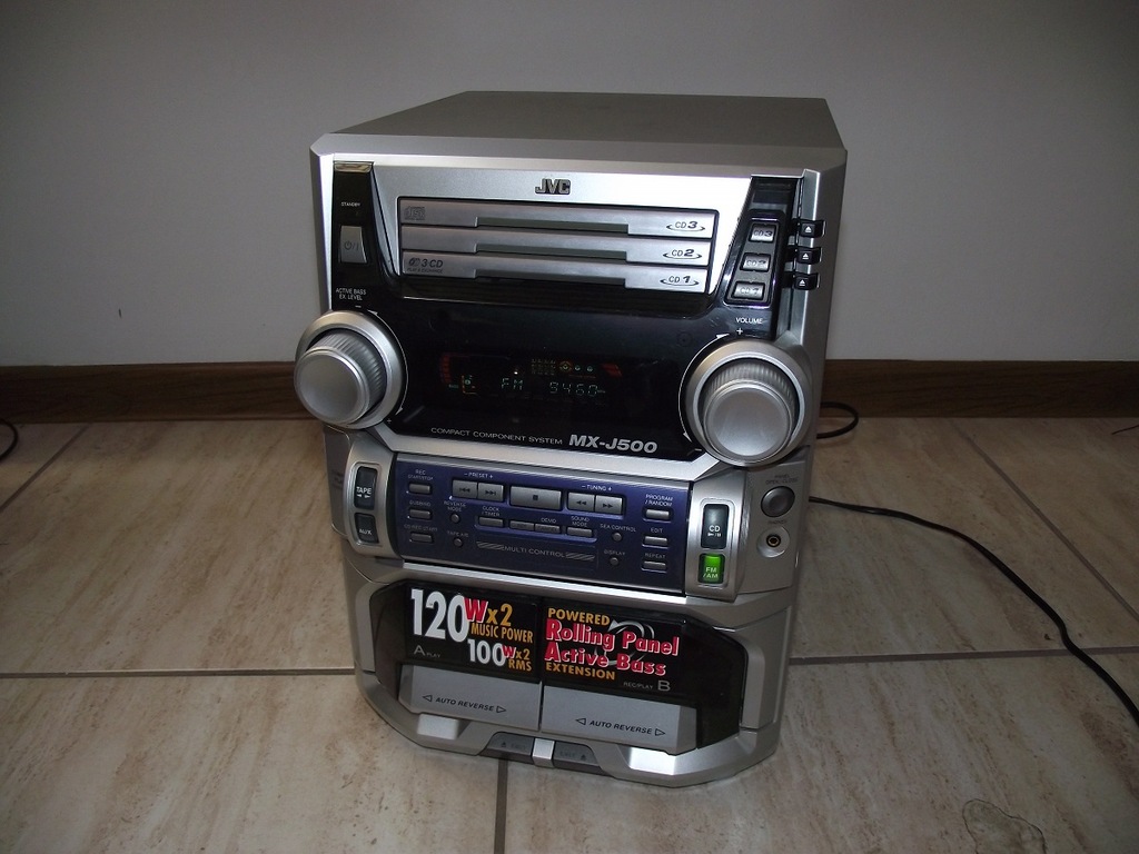 MINIWIEŻA  WIEŻA  JVC MX-J500