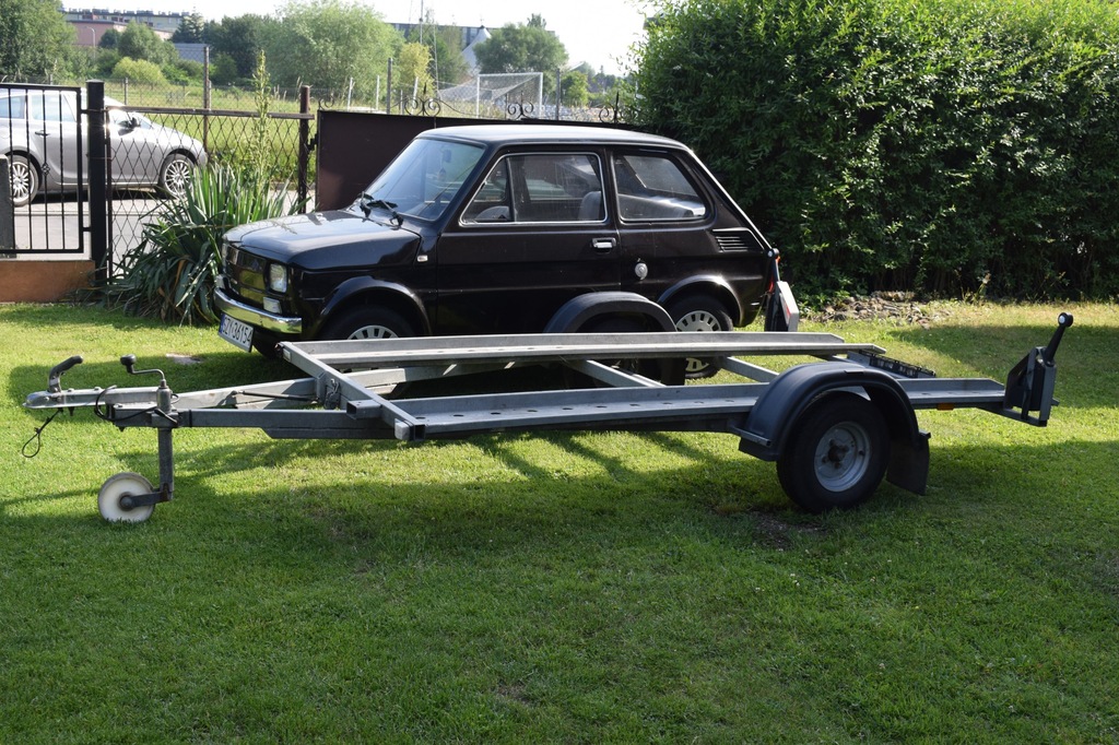 do fiat 126 126p dedykowana laweta lekka DMC750kg