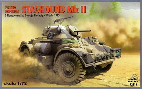 STAGHOUND Mk II SAMOCHÓD PANCERNY 1/72 RPM 72311