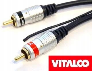 Kabel 2*wtyk RCA / 2*wtyk RCA digital 1,5m VITALCO