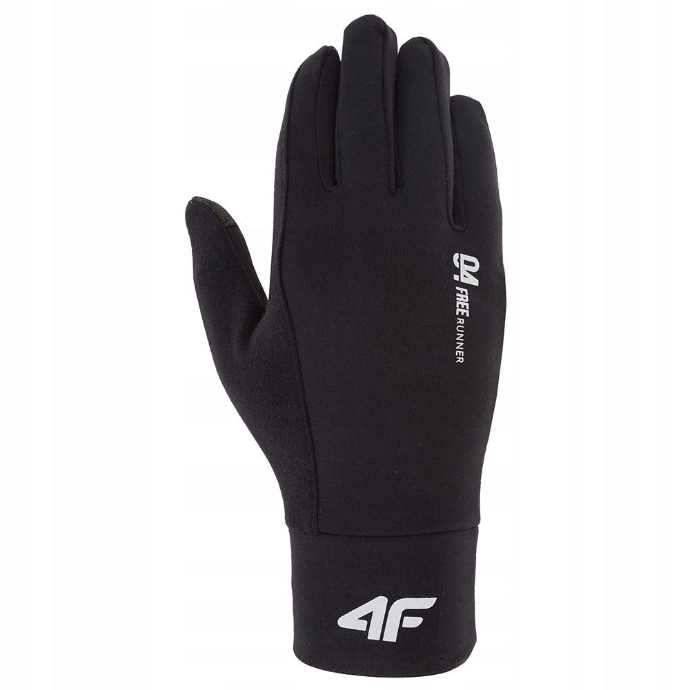 Rękawiczki zimowe 4F H4Z18-REU002 21S - CZARNY; L