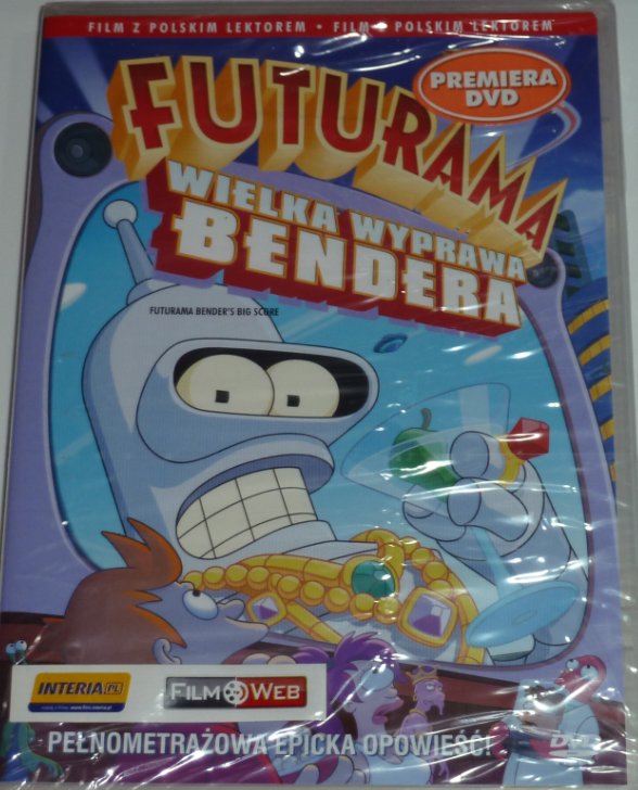 FUTURAMA WIELKA WYPRAWA BENDERA [NOWA]