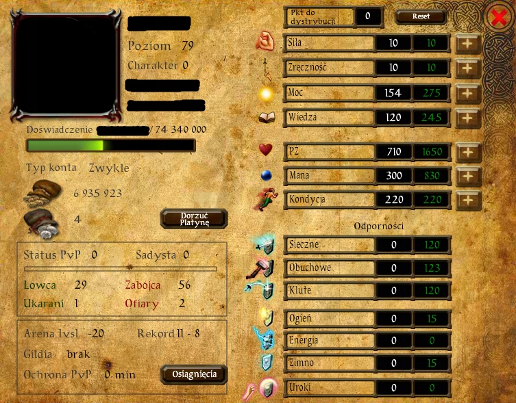 Taern Duneb Mag Ognia 79 LVL Full EQ