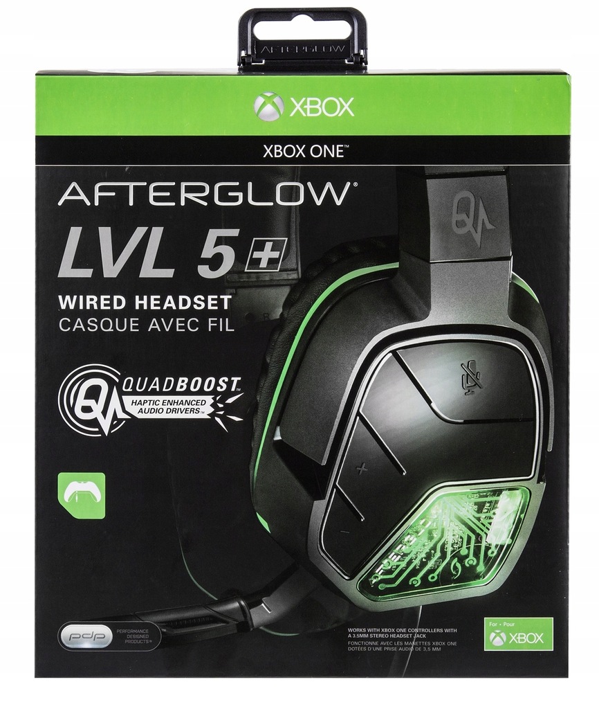 PDP Słuchawki XBOX ONE Afterglow LvL.5+ Headset