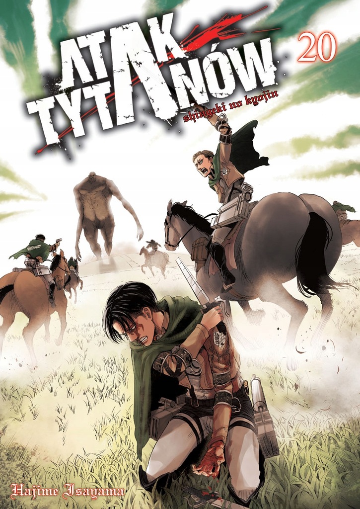 ATAK TYTANÓW 1-21 manga PAKIET