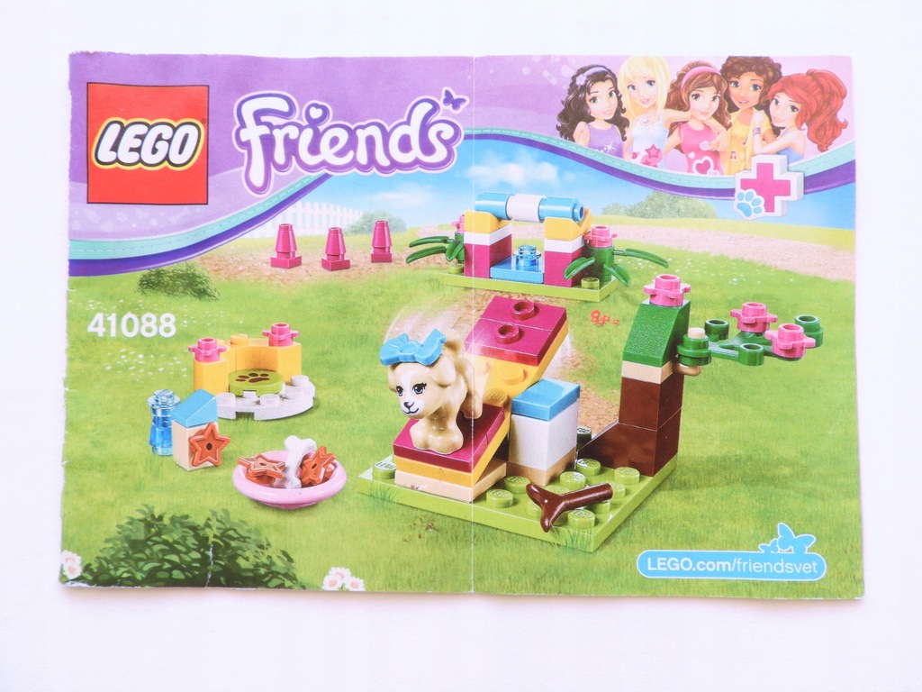 Lego Instrukcja - 41088 - Trening Szczeniaczka